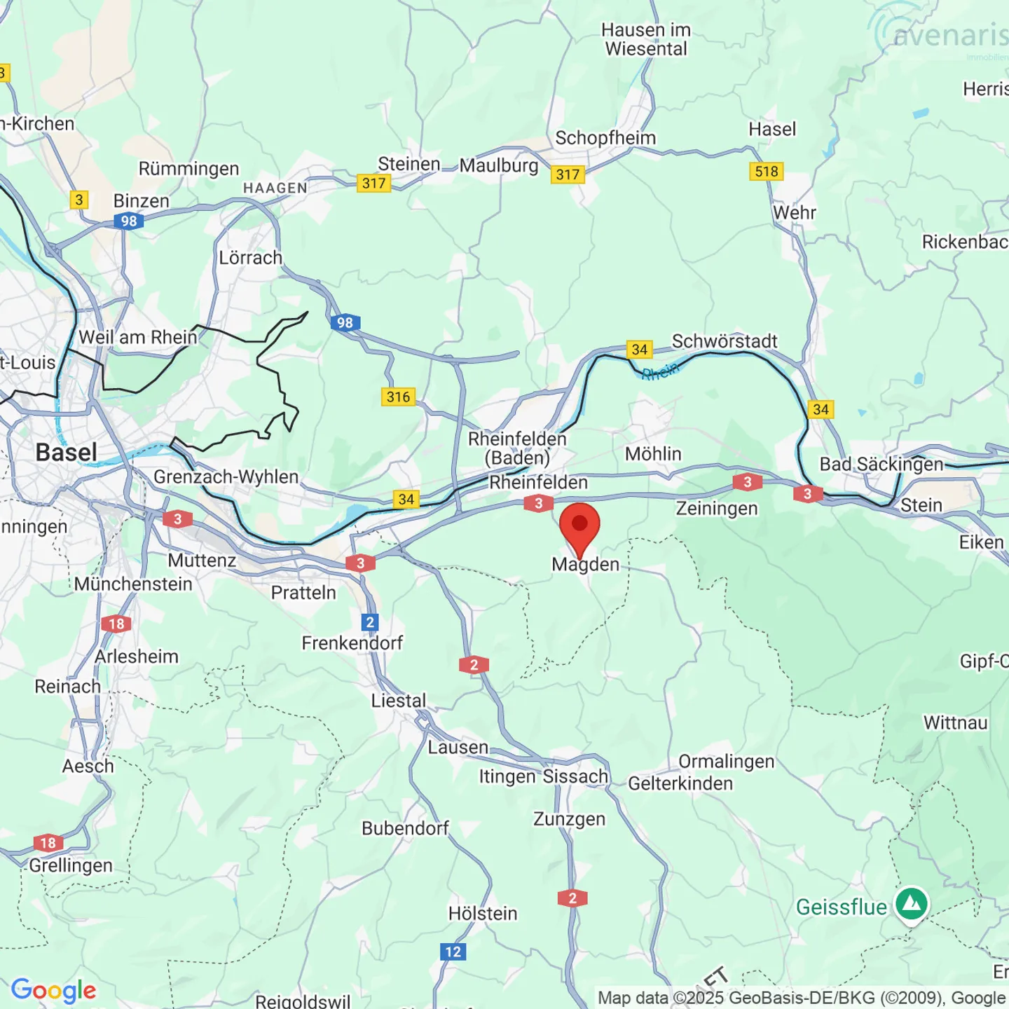 Appartamento 5,5 locali nel cuore di Magden, esposizione sud - Foto 7 di 7
