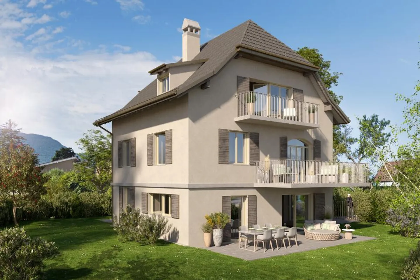 Maison Individuelle Élégante à Areuse - Photo 1 sur 8