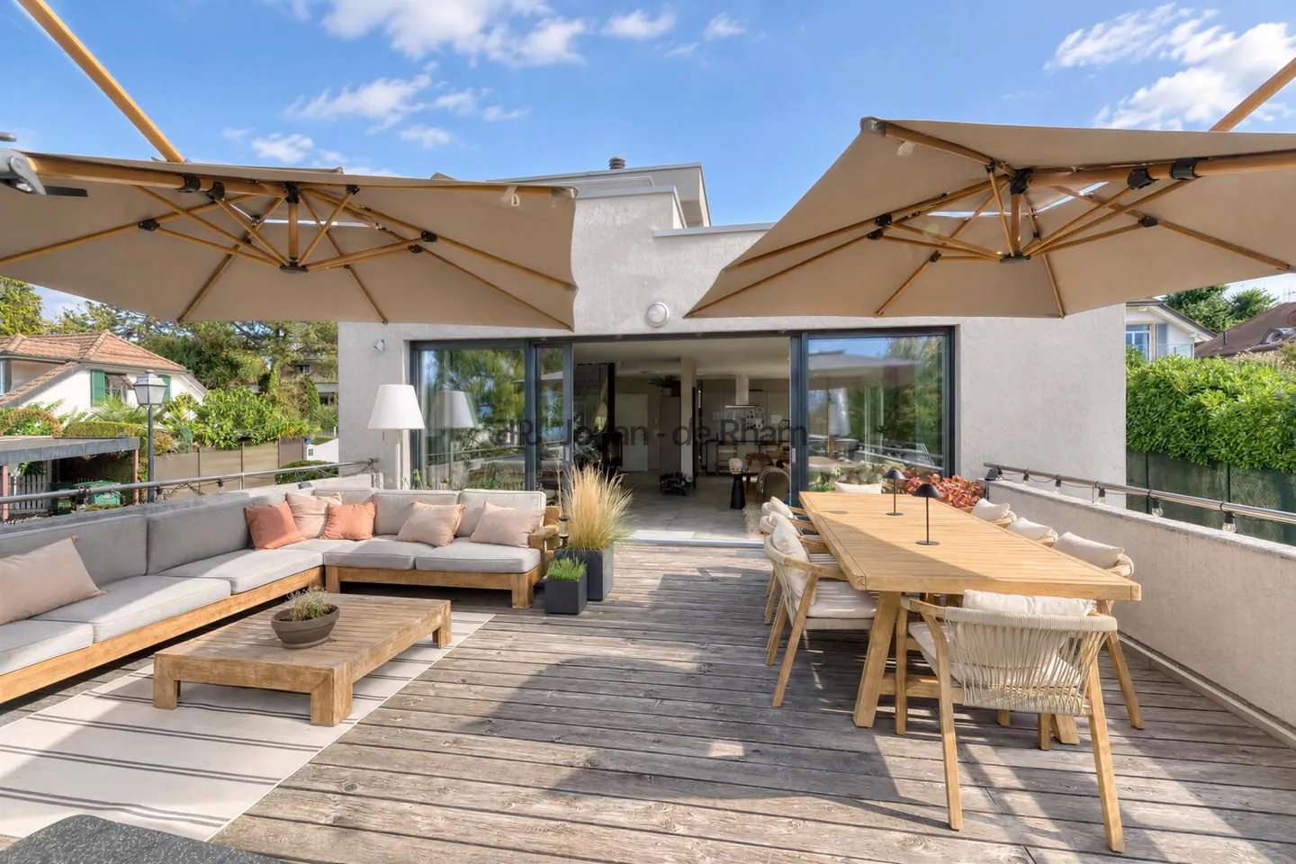 Casa familiare ad Anières / Vista lago e bei spazi esterni - Foto 17 di 18