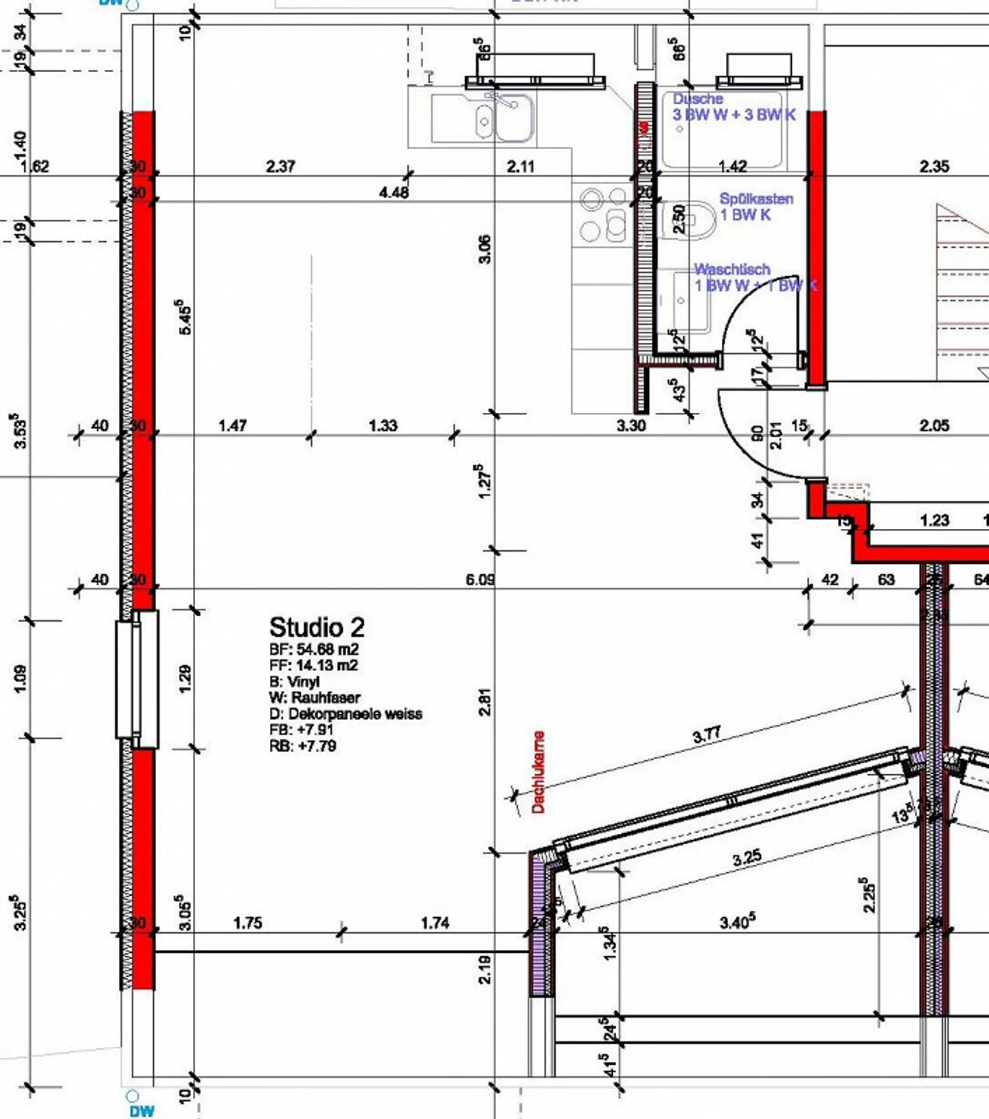Nuovo appartamento loft di 50m2 in posizione centrale vicino ai mezzi pubblici - Foto 10 di 11