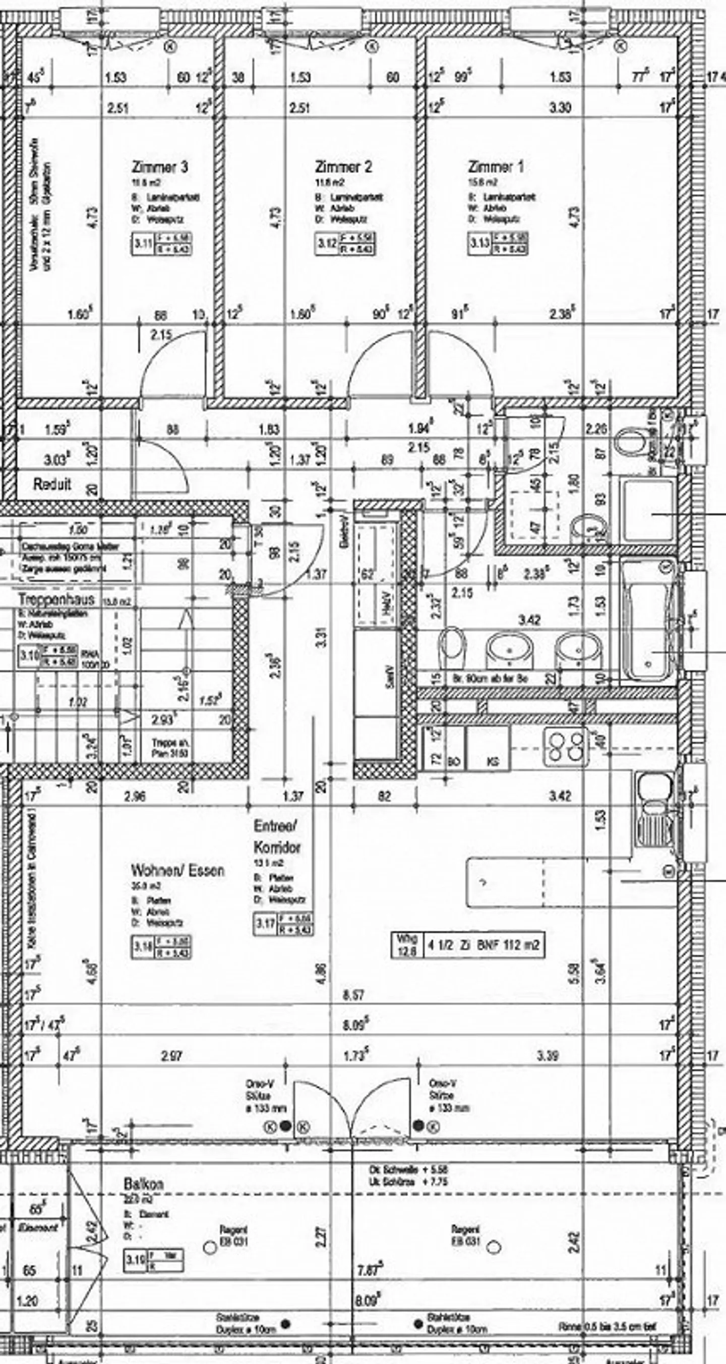 Belle appartement de 4,5 pièces avec espace jardin à Villmergen - Photo 9 sur 9