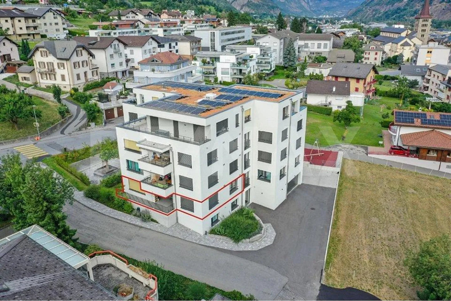 Charmante Wohnung in Brig - Foto 1 von 10