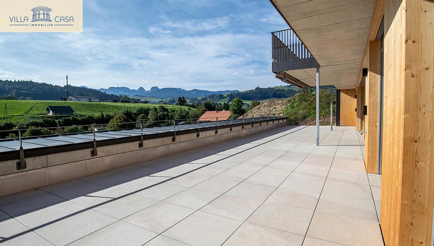 Appartamento moderno con terrazza di 88 m² e vista panoramica a Riggisberg - Foto 12 di 16