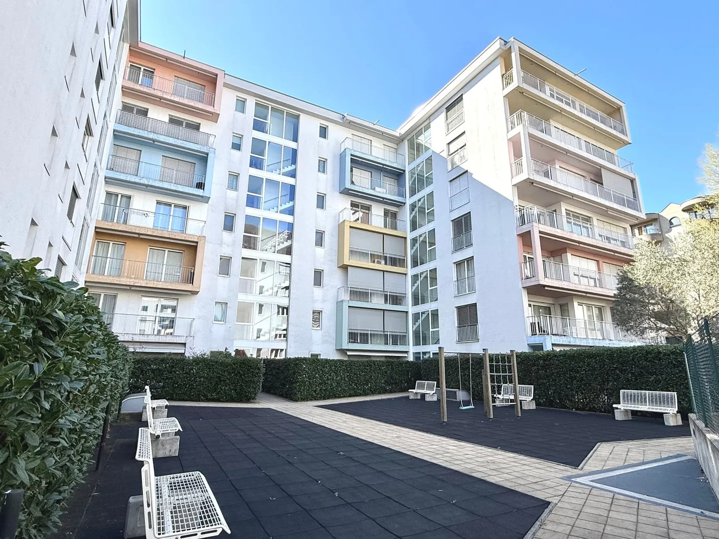 Lugano Viganello : Appartement moderne et confortable de 3,5 pièces en emplacement central - Photo 11 sur 12