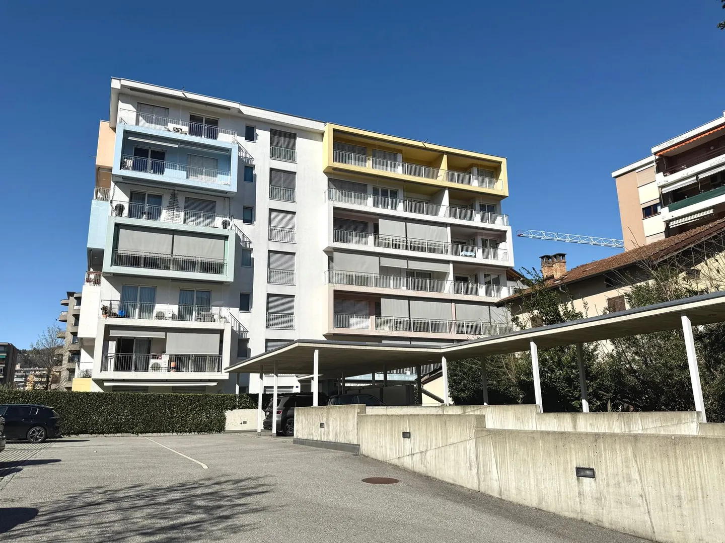 Lugano Viganello : Appartement moderne et confortable de 3,5 pièces en emplacement central - Photo 12 sur 12
