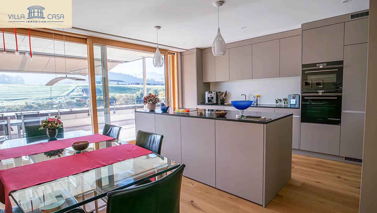 Appartamento moderno con terrazza di 88 m² e vista panoramica a Riggisberg - Foto 6 di 16