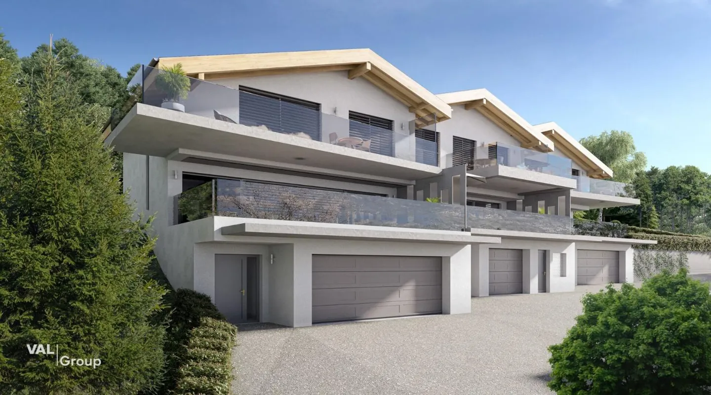 Zeitgenössische Villa mit Panoramablick auf die Rhône-Ebene - Foto 10 von 13