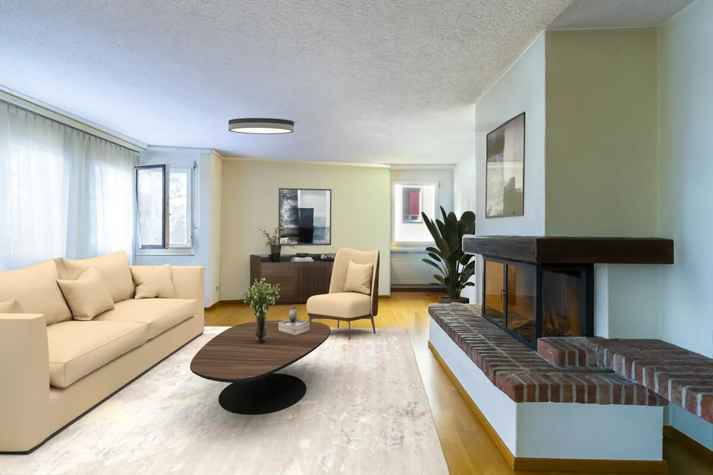 Zürich-Hirslanden: 3.5-Room Apartment with Garden and Balcony - Photo 1 of 6