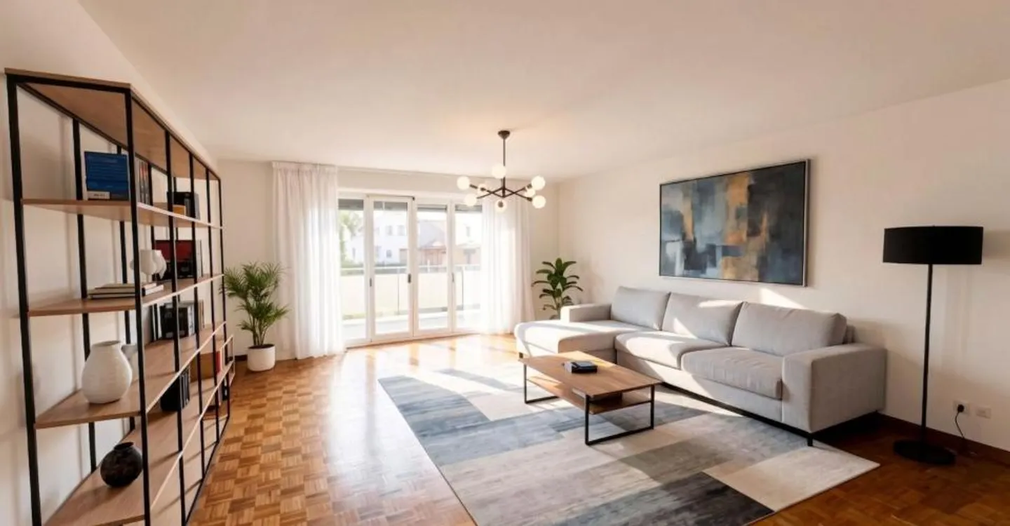 Superbe appartement traversant de 4,5 pièces -  Avec grand balcon à Farvagny-le-Grand - Foto 1 di 4