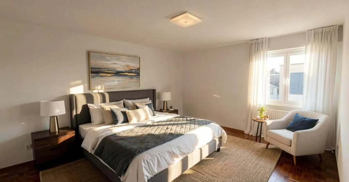 Superbe appartement traversant de 4,5 pièces -  Avec grand balcon à Farvagny-le-Grand - Foto 3 di 4