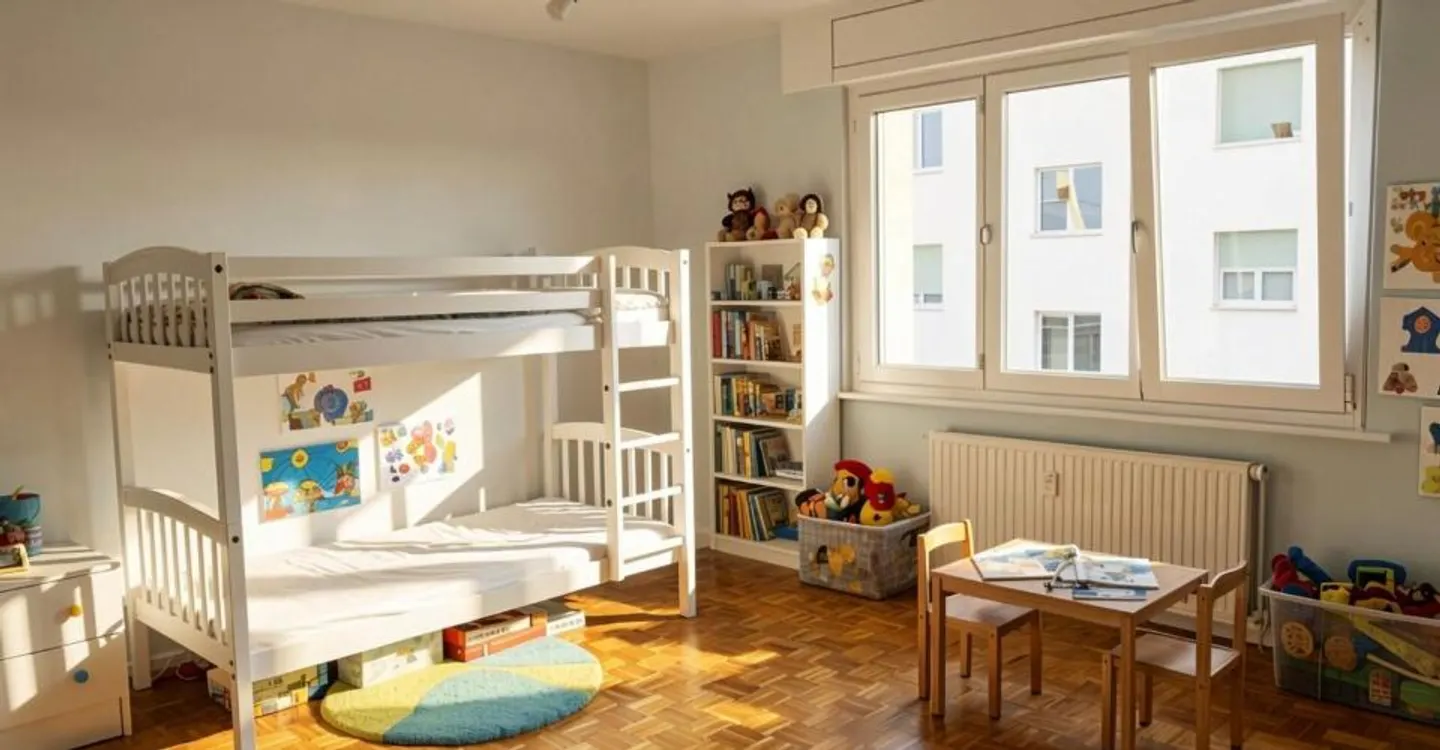 Superbe appartement traversant de 4,5 pièces -  Avec grand balcon à Farvagny-le-Grand - Foto 4 di 4