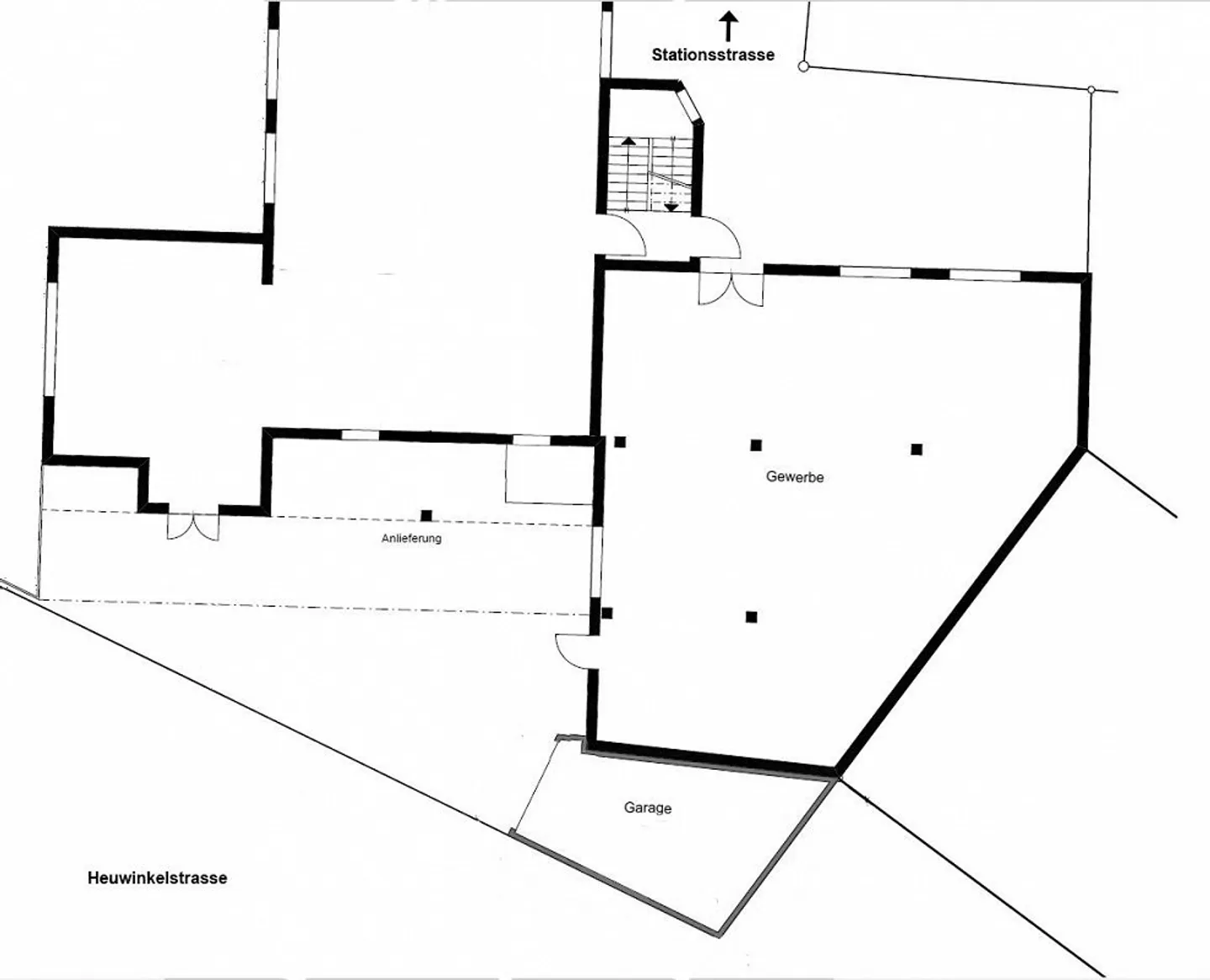 Gewerberaum beim Bahnhof - Teilflächen möglich - Besucher Parkplätze - Foto 9 von 9