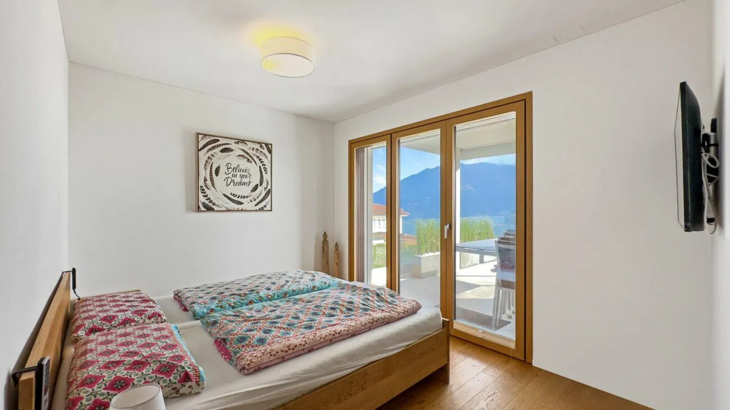 Brione sopra Minusio - Beautiful Garden Apartment with Lake View - Photo 5 of 19