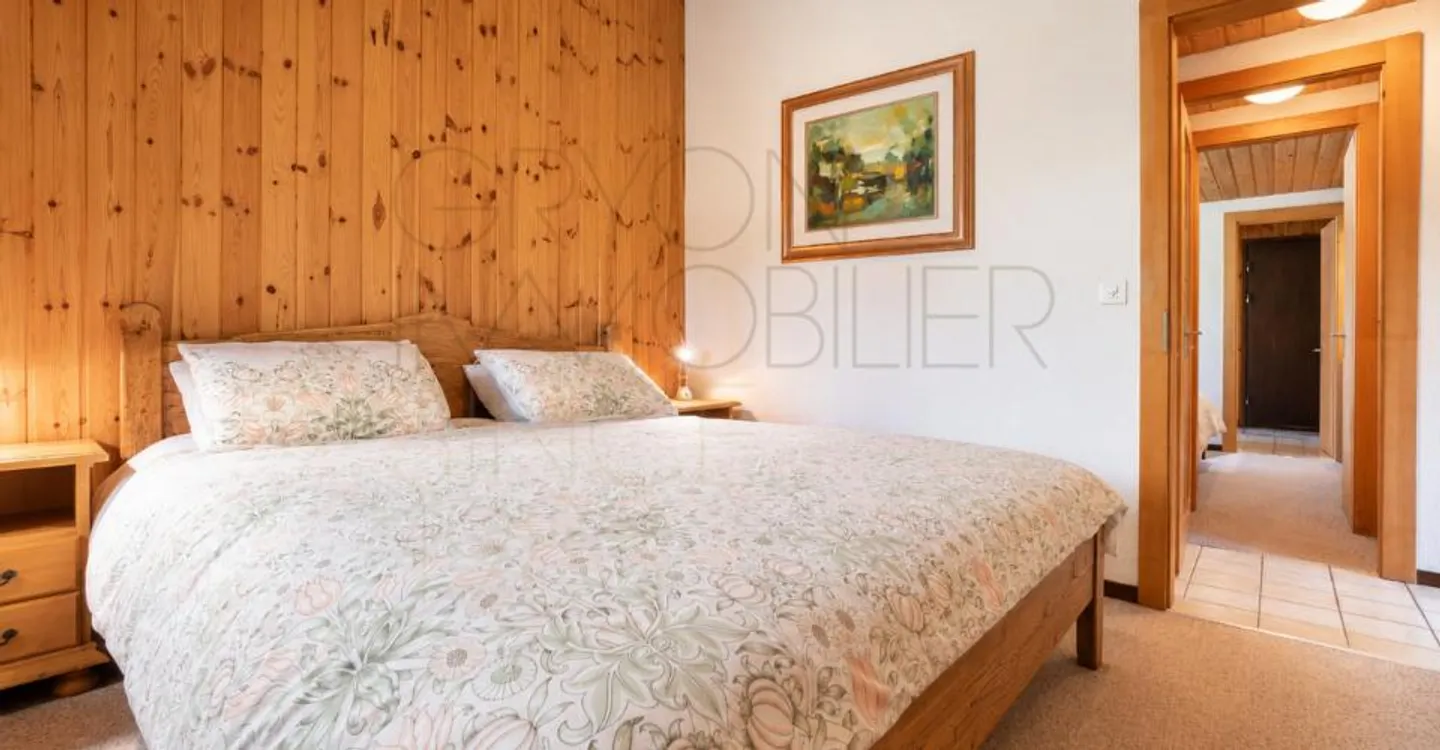 Duplex a Gryon – Alpes des Chaux, 4 camere - Foto 5 di 13