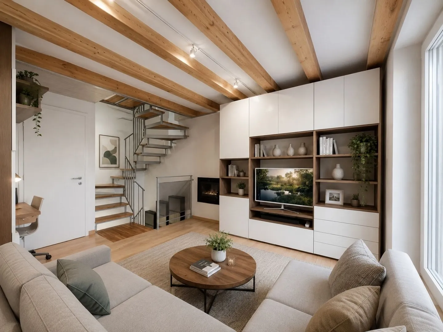 Superbe maison rénovée dans le noyau de Melide avec 4,5 pièces - Photo 2 sur 13