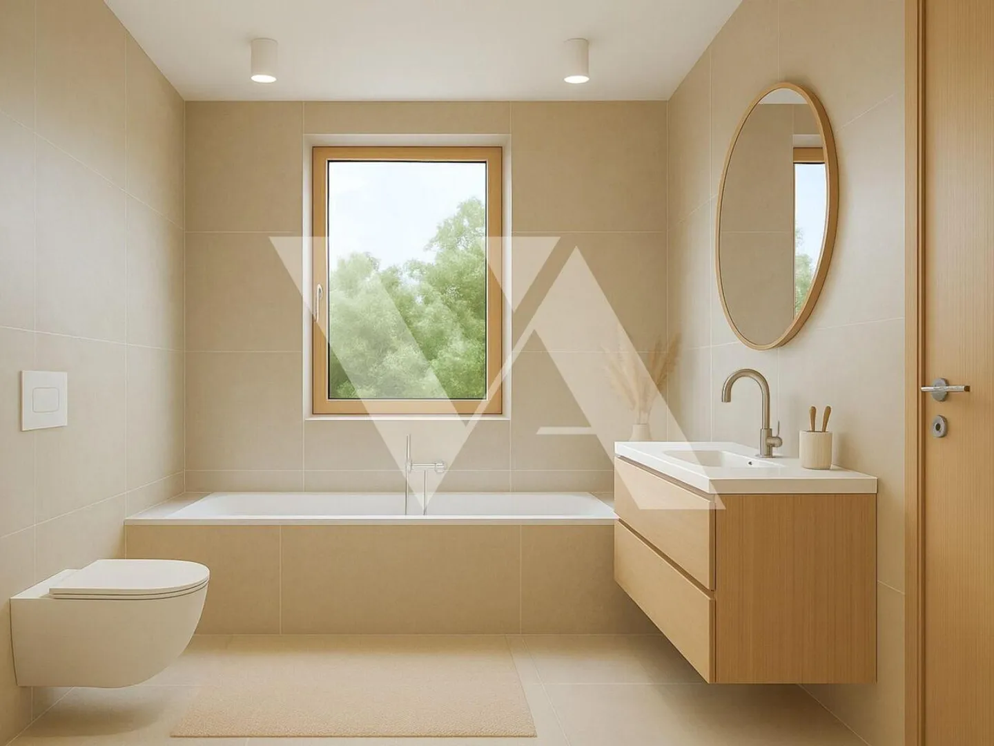 Zu verkaufen im Bau - 3,5-Zimmer-Wohnung mit Balkon - Foto 5 von 5