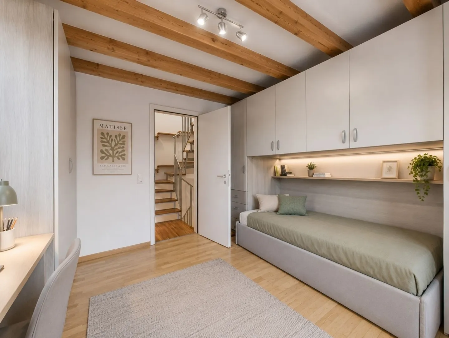 Superbe maison rénovée dans le noyau de Melide avec 4,5 pièces - Photo 8 sur 13