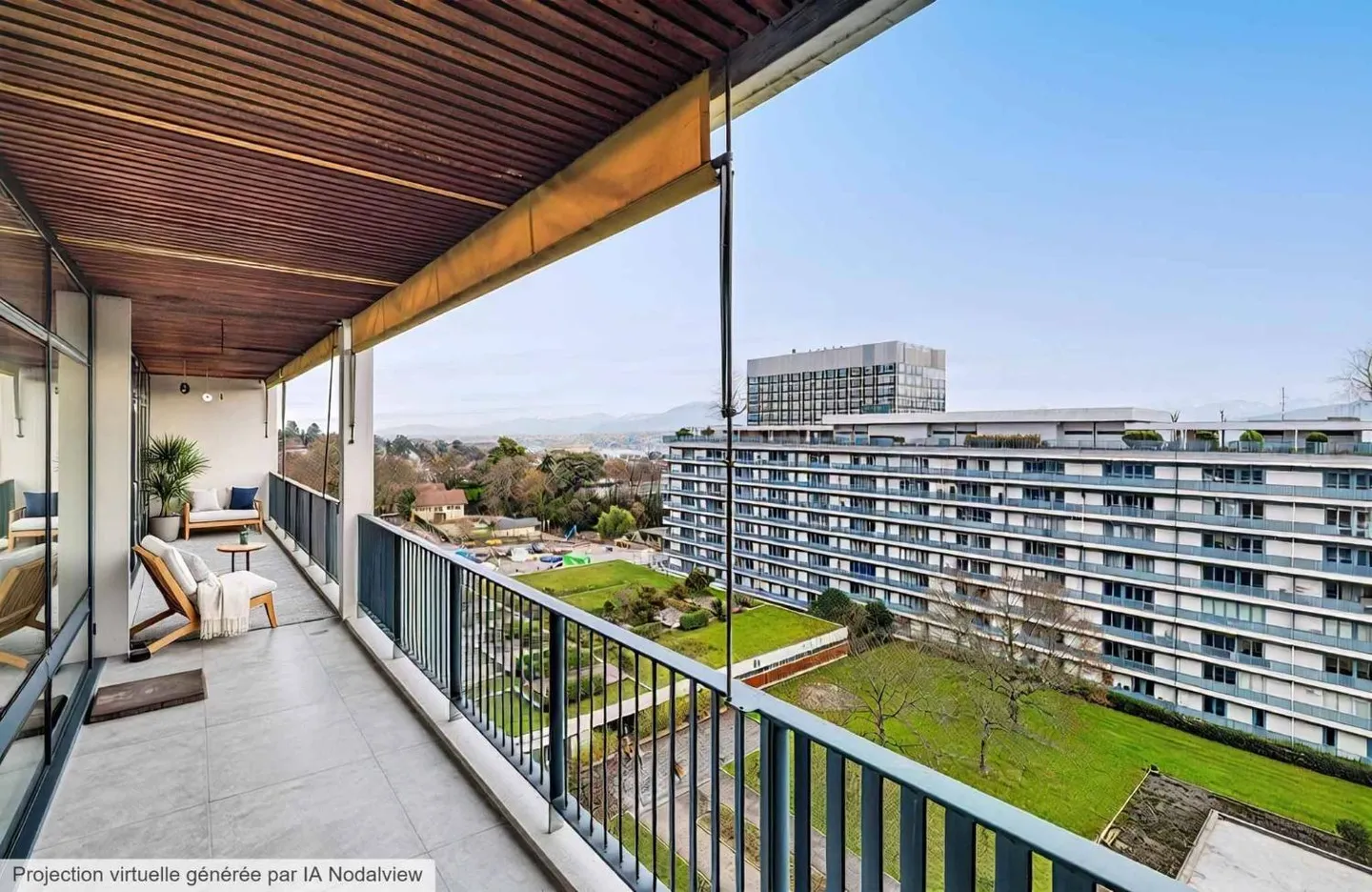 Geräumiges Penthouse mit Aussicht - Foto 2 von 13