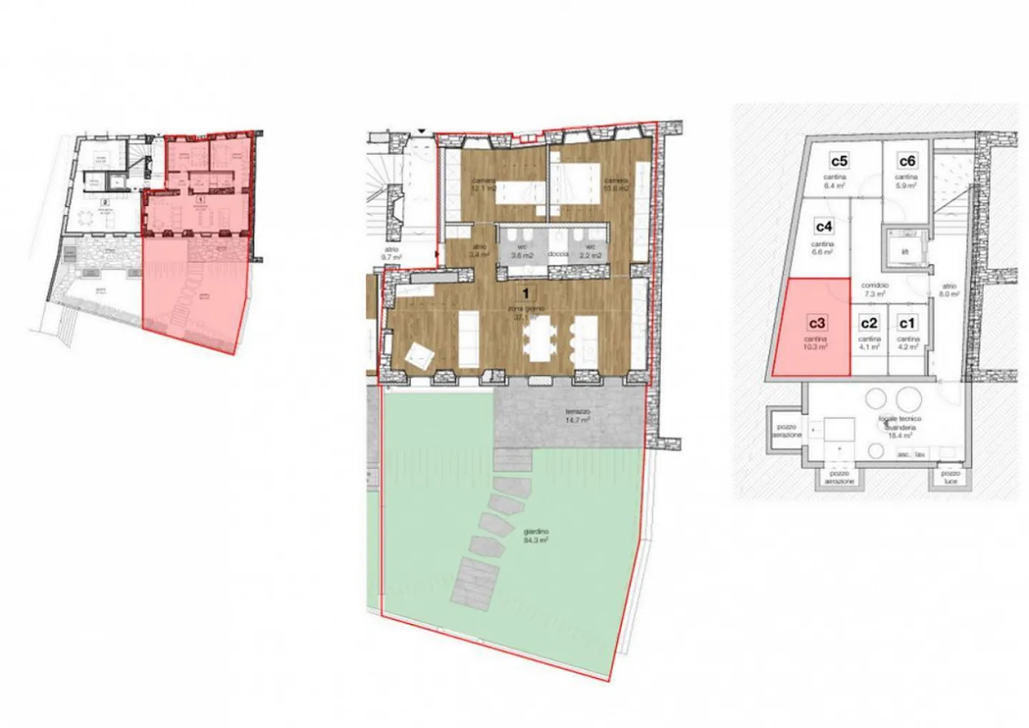 Bellissimo appartamento di 3,5 locali ristrutturato con giardino privato - Foto 11 di 11