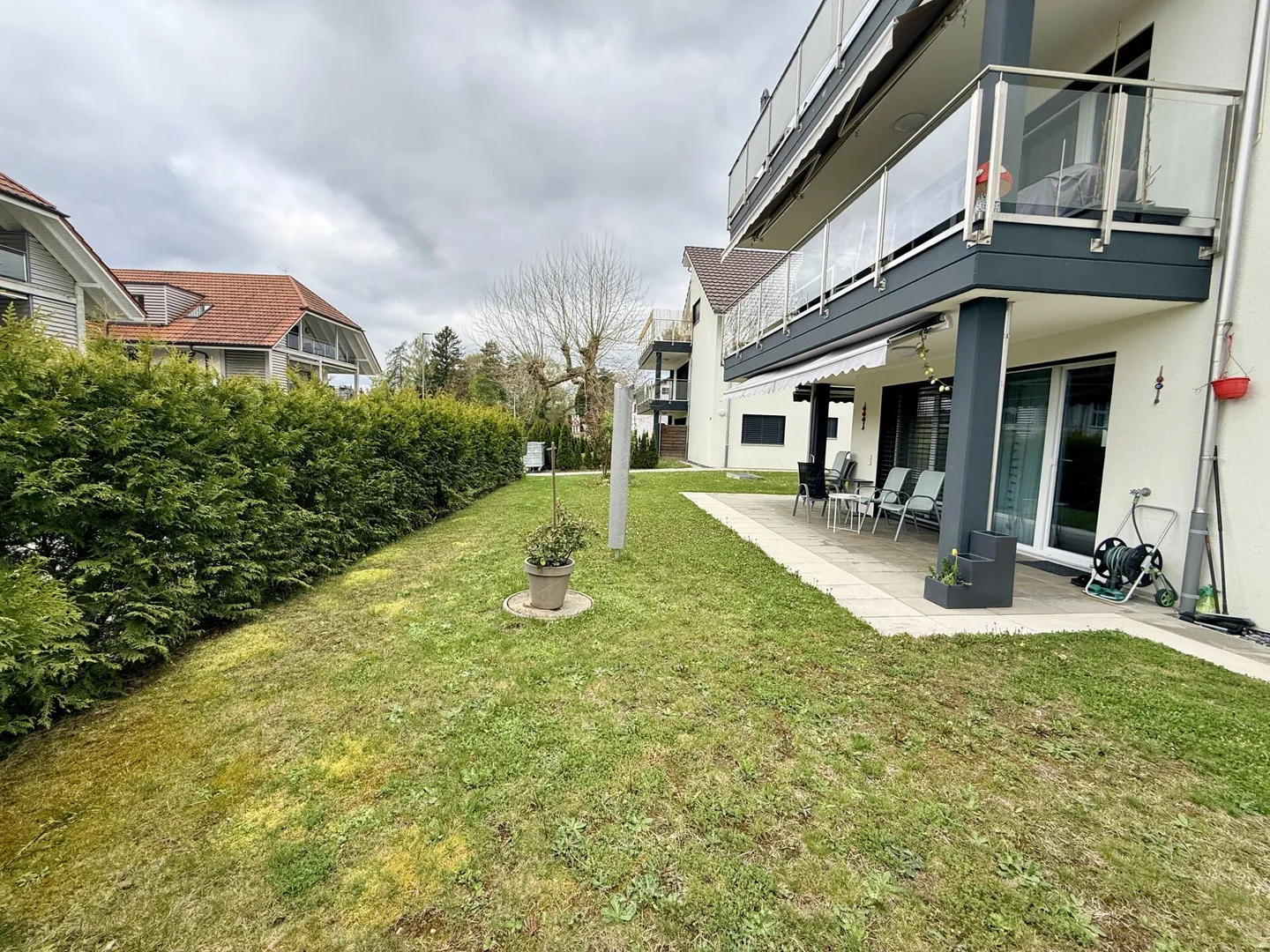 Modernes Gartenapartment in Oekingen - Foto 2 von 10