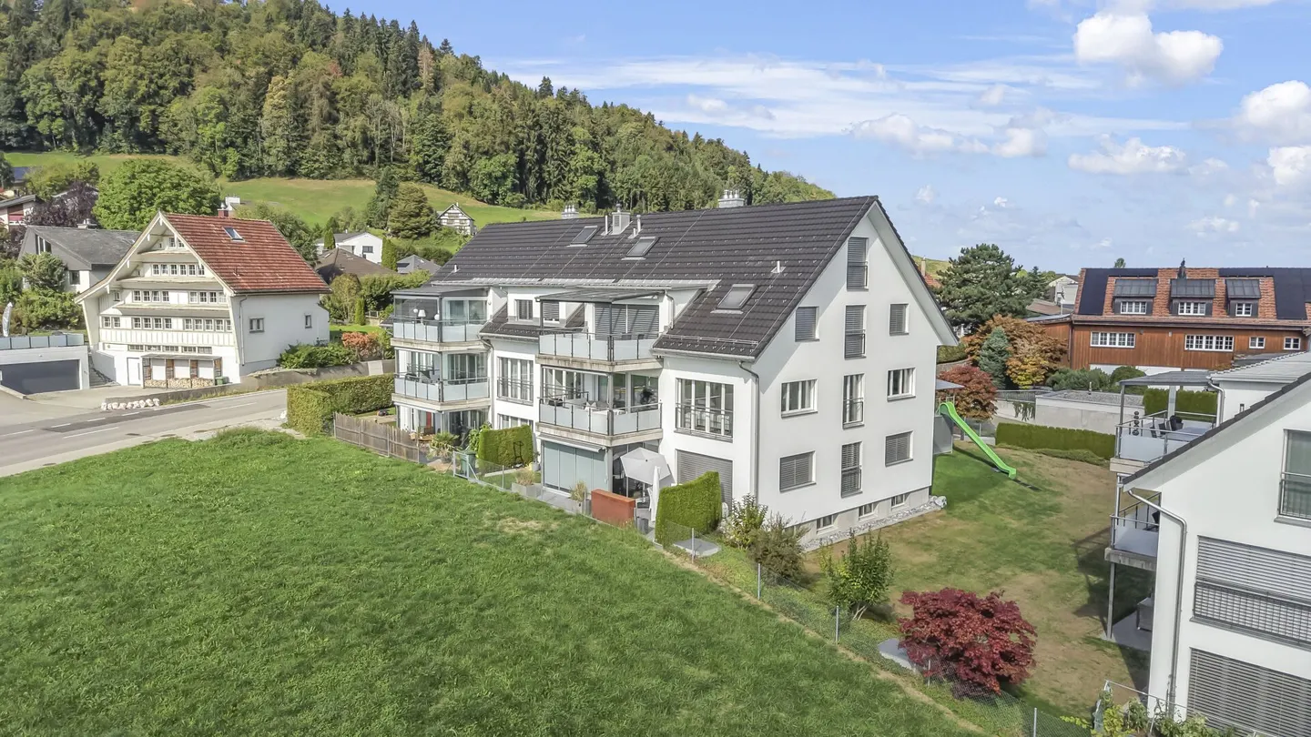Vivre généreusement avec vue sur le Säntis - appartement moderne de 4,5 pièces à Herisau - Photo 20 sur 26
