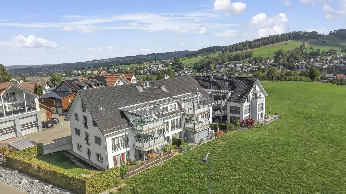 Vivre généreusement avec vue sur le Säntis - appartement moderne de 4,5 pièces à Herisau - Photo 21 sur 26