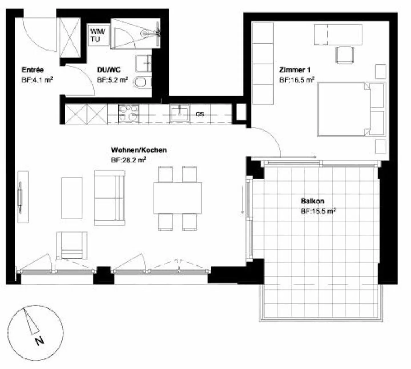 Bright Apartment by the Lake - Photo 7 of 7