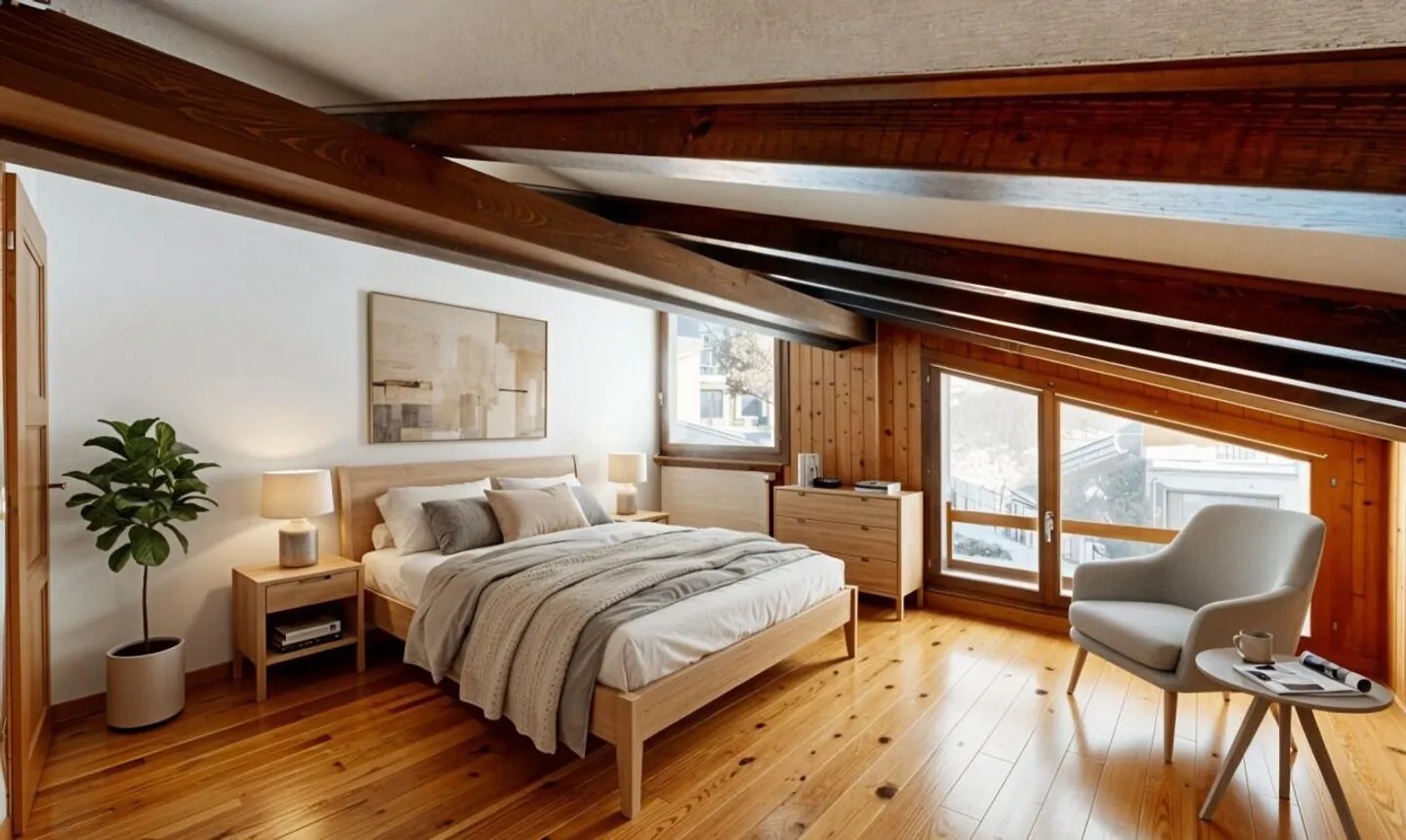 Duplex plus ein unabhängiges Schlafzimmer mit Panoramablick - Foto 5 von 11