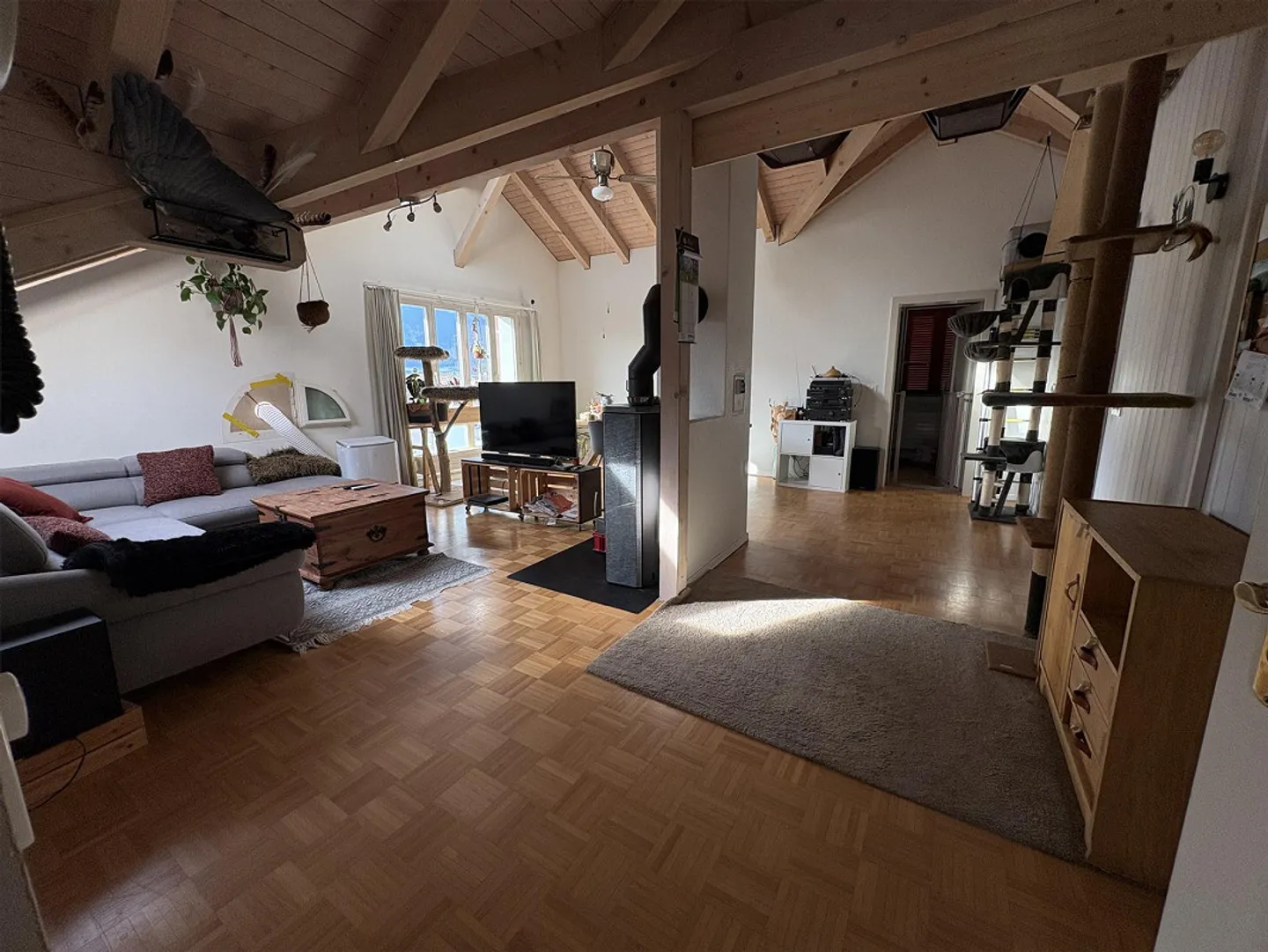 Gemütliche Dachgeschosswohnung in Kerns - Foto 1 von 11