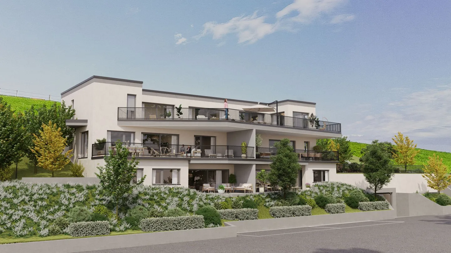 È INIZIATA LA COSTRUZIONE! Scultura moderna con vista: Nuovi appartamenti al Galtberg - Foto 1 di 11