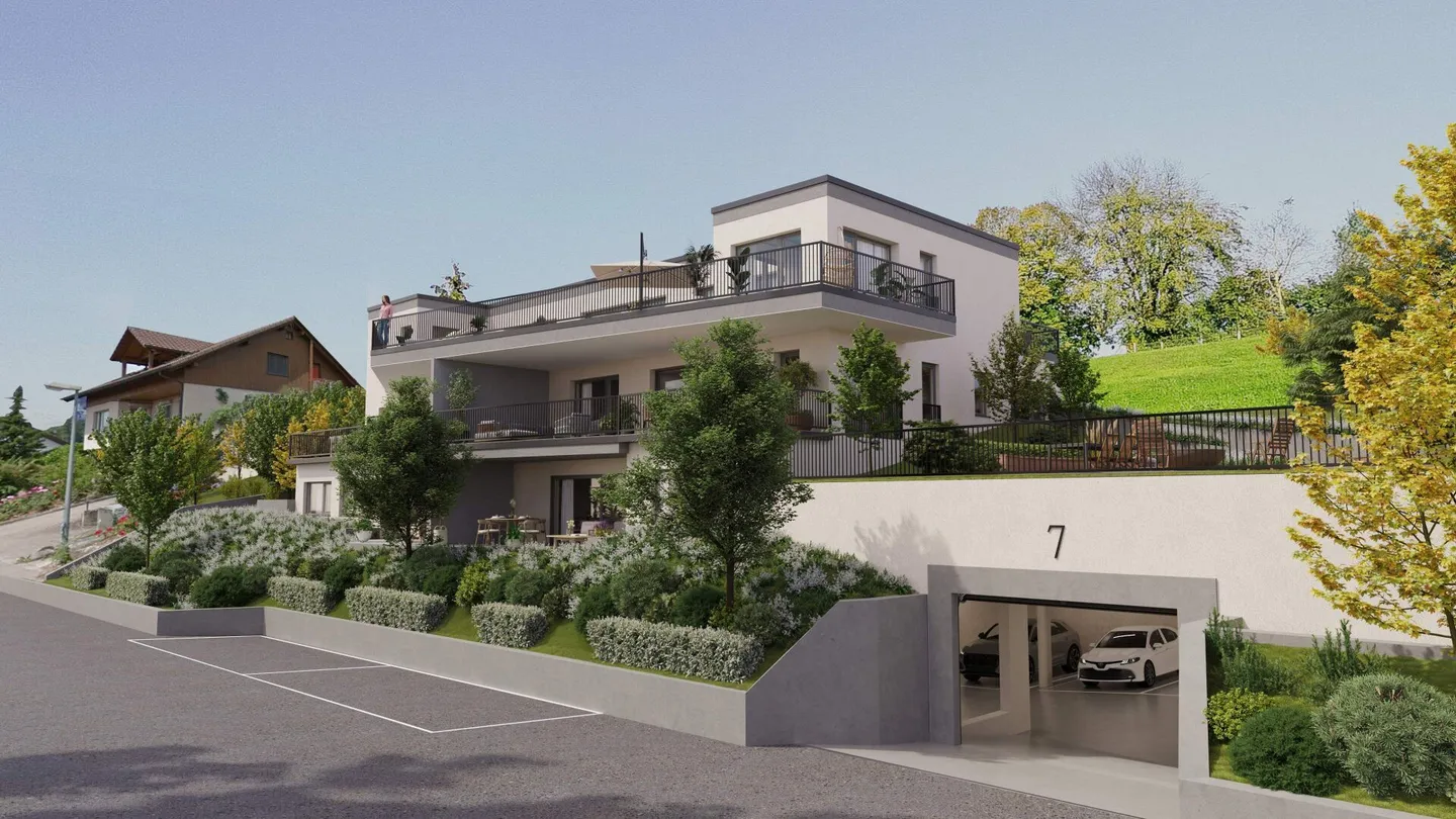 È INIZIATA LA COSTRUZIONE! Scultura moderna con vista: Nuovi appartamenti al Galtberg - Foto 2 di 11