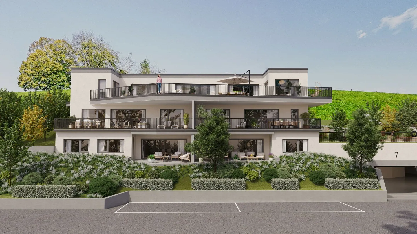 È INIZIATA LA COSTRUZIONE! Scultura moderna con vista: Nuovi appartamenti al Galtberg - Foto 4 di 11