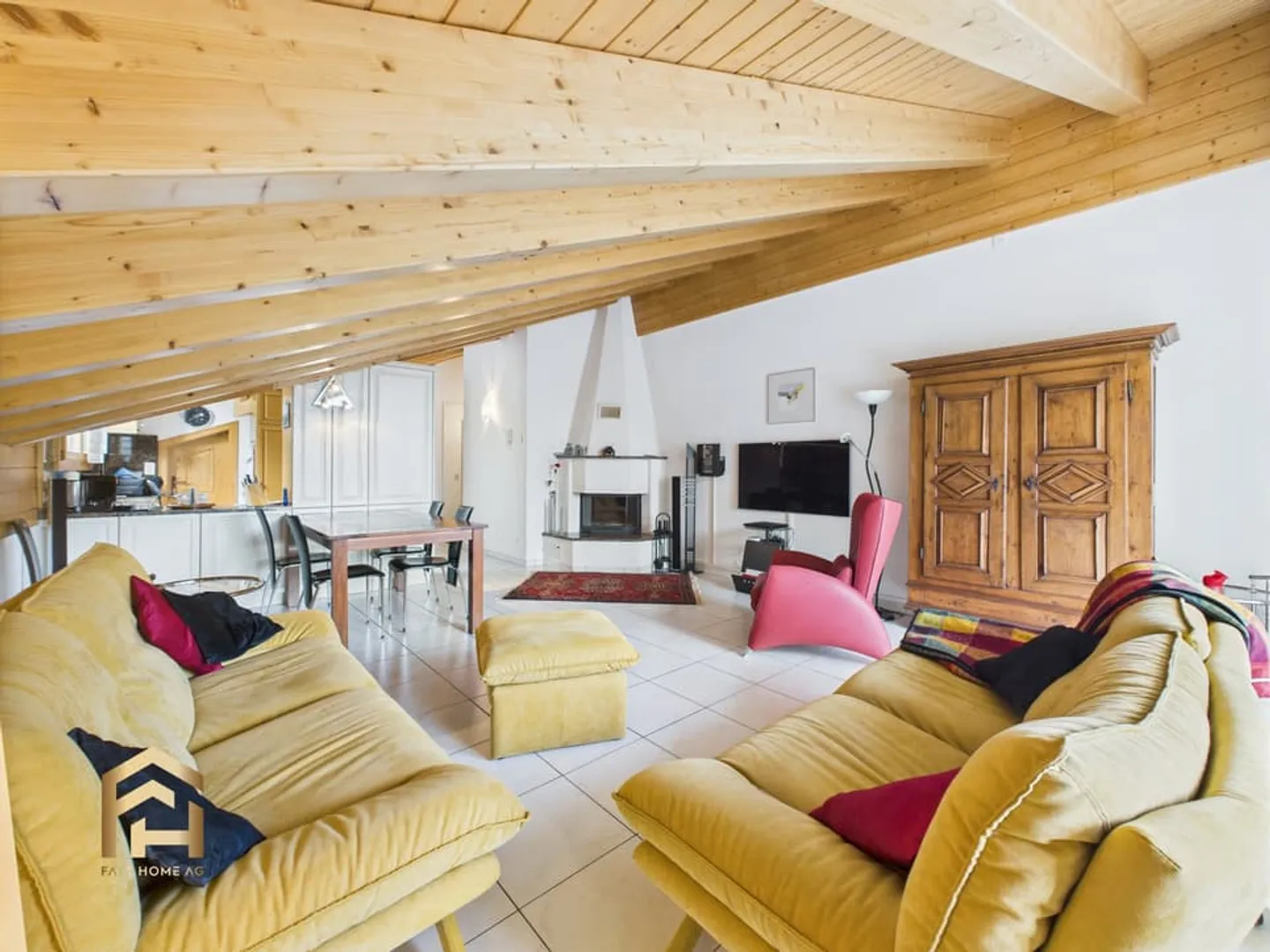 Vivere sopra i tetti di Leukerbad - Appartamento attico esclusivo - Foto 1 di 13