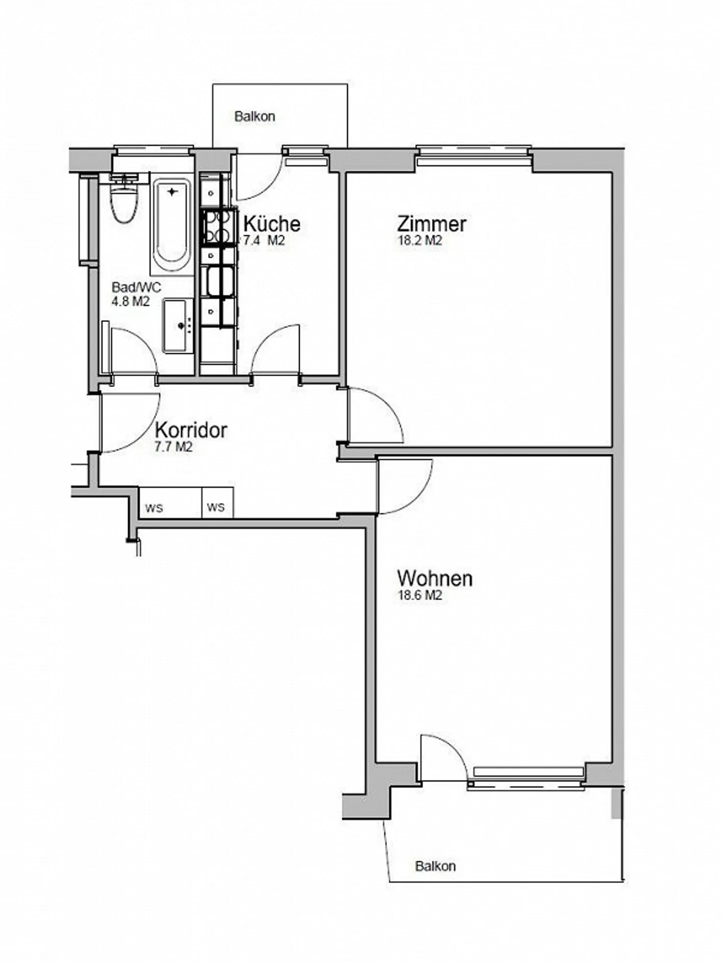 Bright apartment in renovated property - Photo 10 of 11