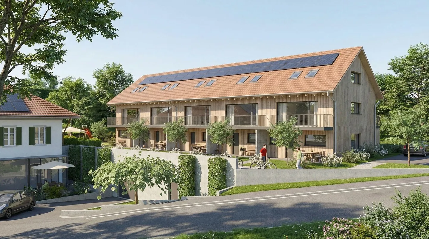 Sostenibile & Idyllico: La tua nuova casa al Buechibärg con vista sul verde - Foto 1 di 5