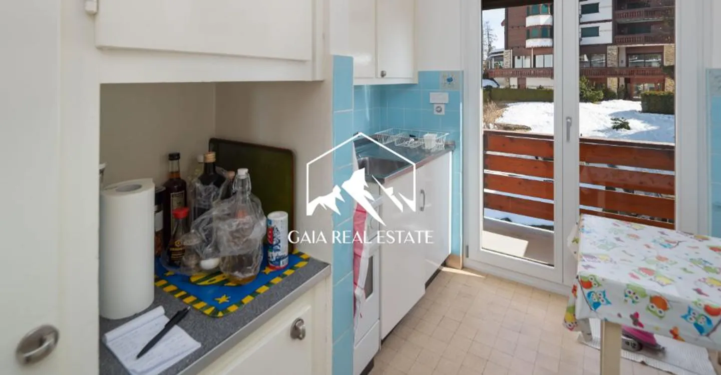 3.5 stanze nel cuore di Crans Montana con vista e garage - Foto 11 di 12