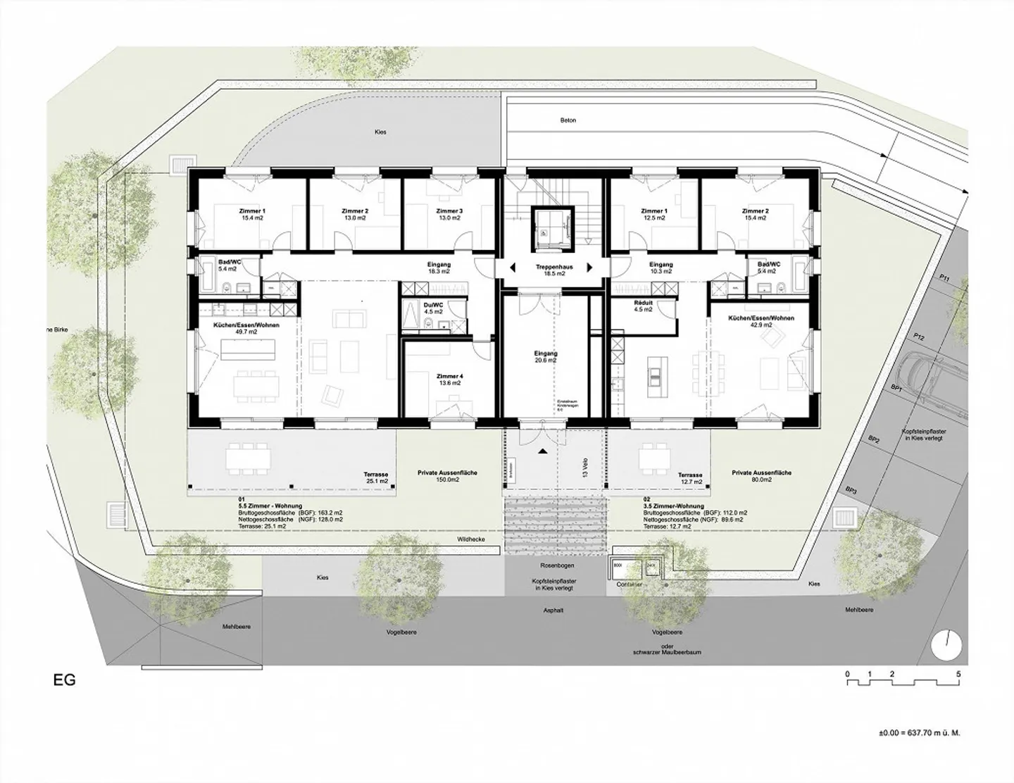 Gesundes Wohnen in geräumiger Wohnung - Foto 6 von 10