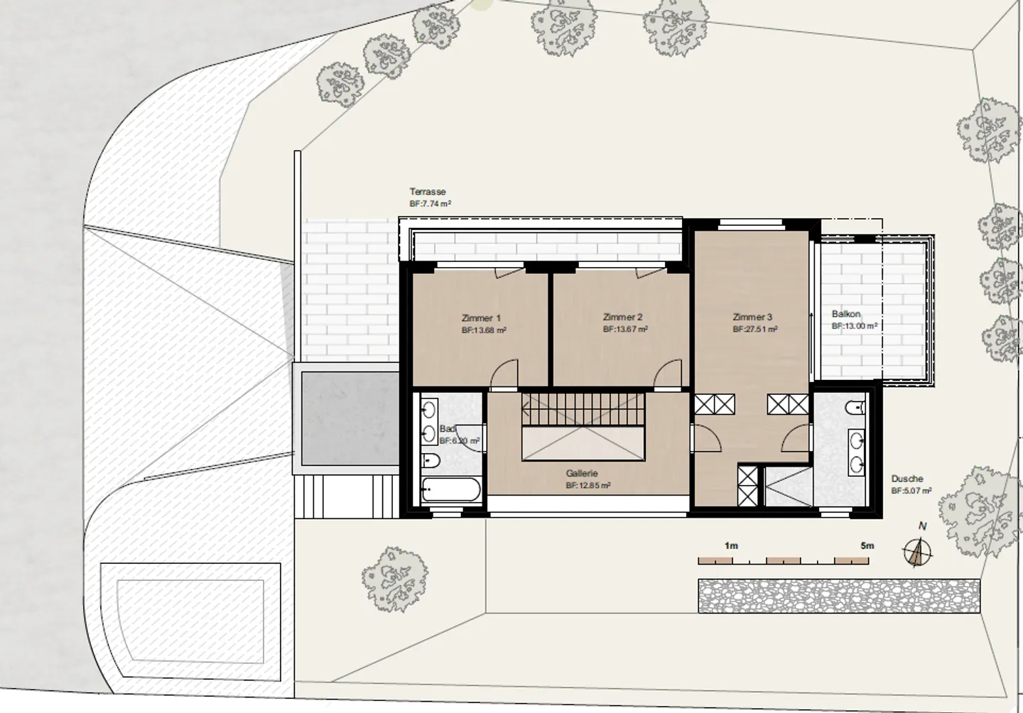 Exclusive 5.5-room single-family house with high-quality ownership standard and spacious garden - Photo 23 of 24
