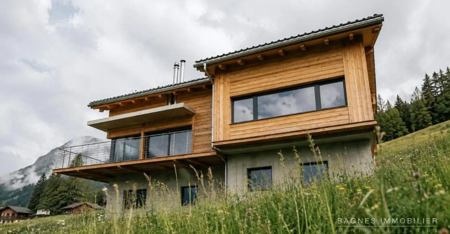 Building plot of 746 m² in Vollèges – Stunning view of the Entremont - Photo 4 of 12