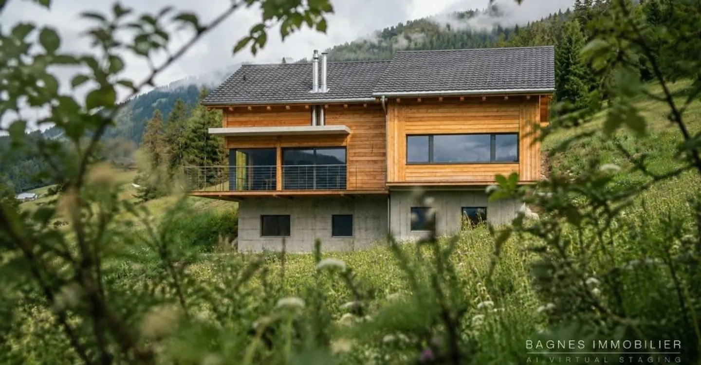 Building plot of 746 m² in Vollèges – Stunning view of the Entremont - Photo 5 of 12