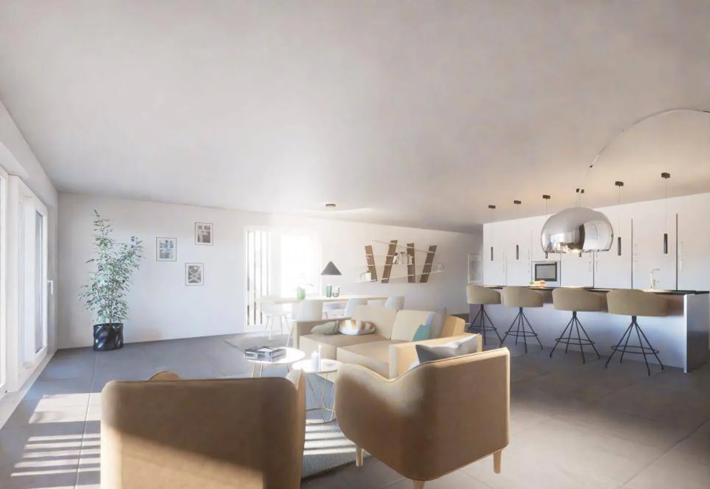 Wohnung 4.5 Zimmer in Lausanne - Foto 1 von 9