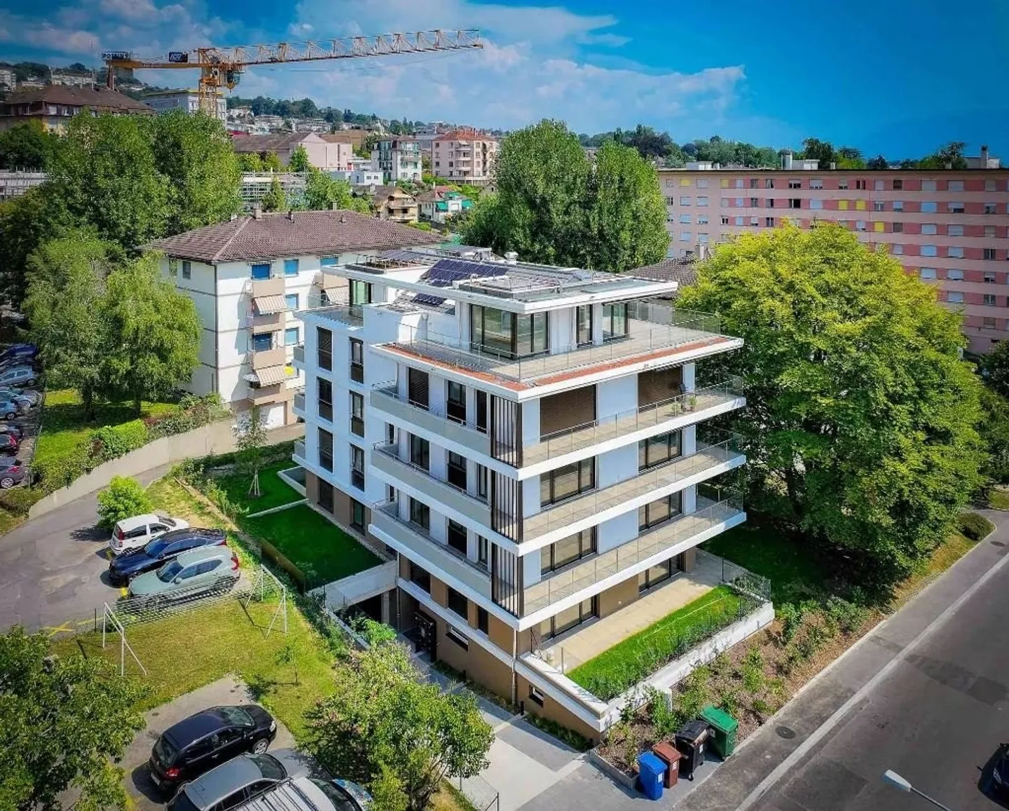 NEW 4.5-room apartment of 111m2 on the 1st floor in Prilly - Photo 11 of 11