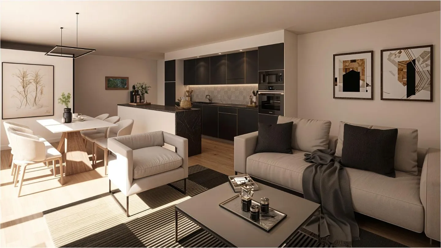 Casa unifamiliare con 4,5 stanze in vendita nel centro di Daillens - Foto 3 di 7