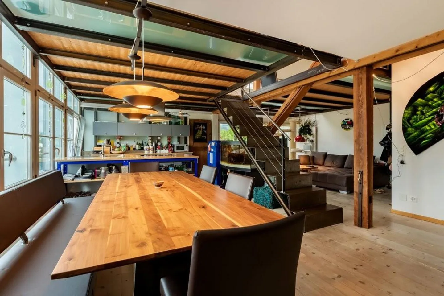 Quiet loft apartment with terrace to the forest - Photo 2 of 12