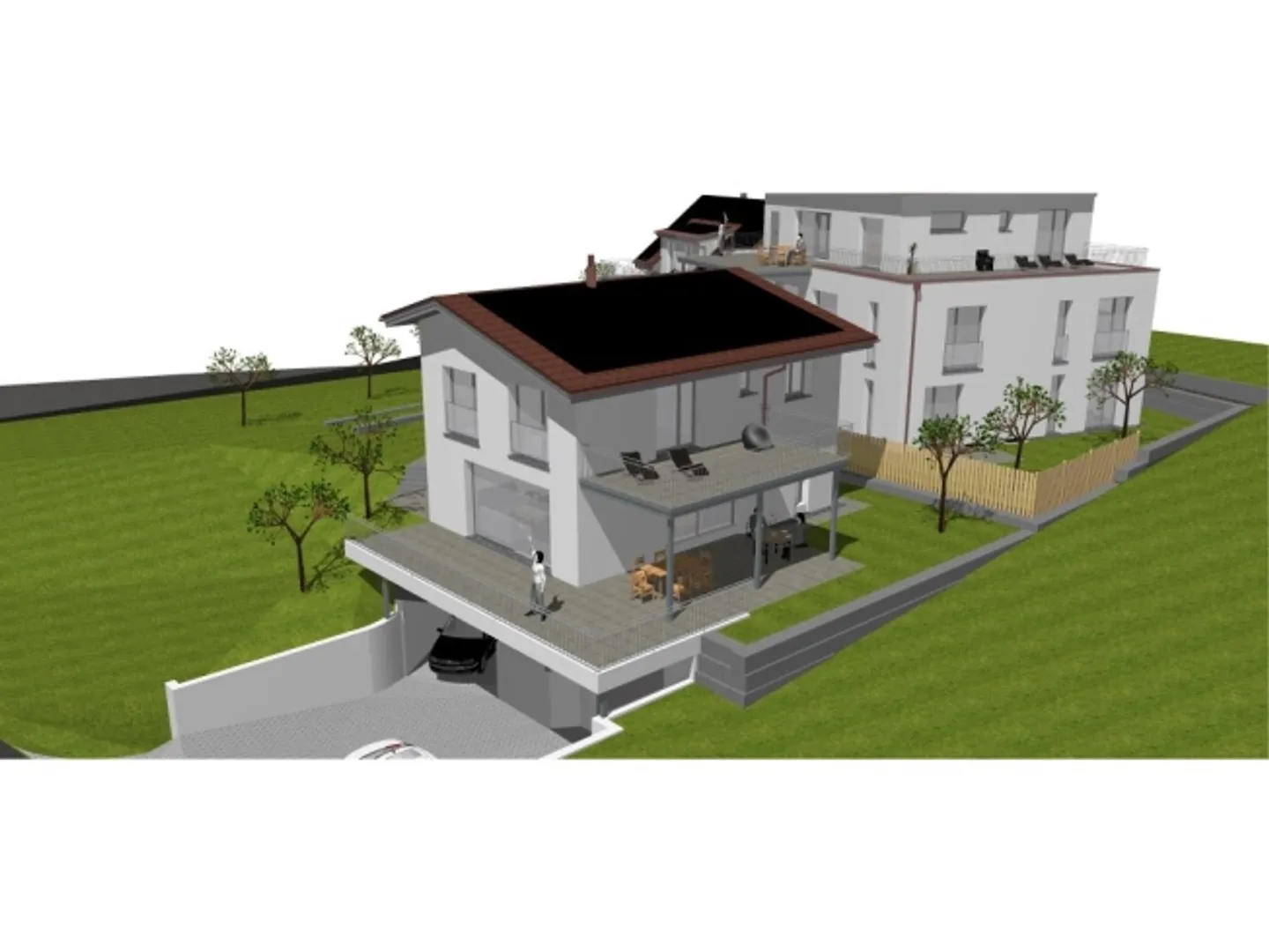 Oasi abitativa per tutte le generazioni in una posizione centrale e molto tranquilla - Foto 2 di 11