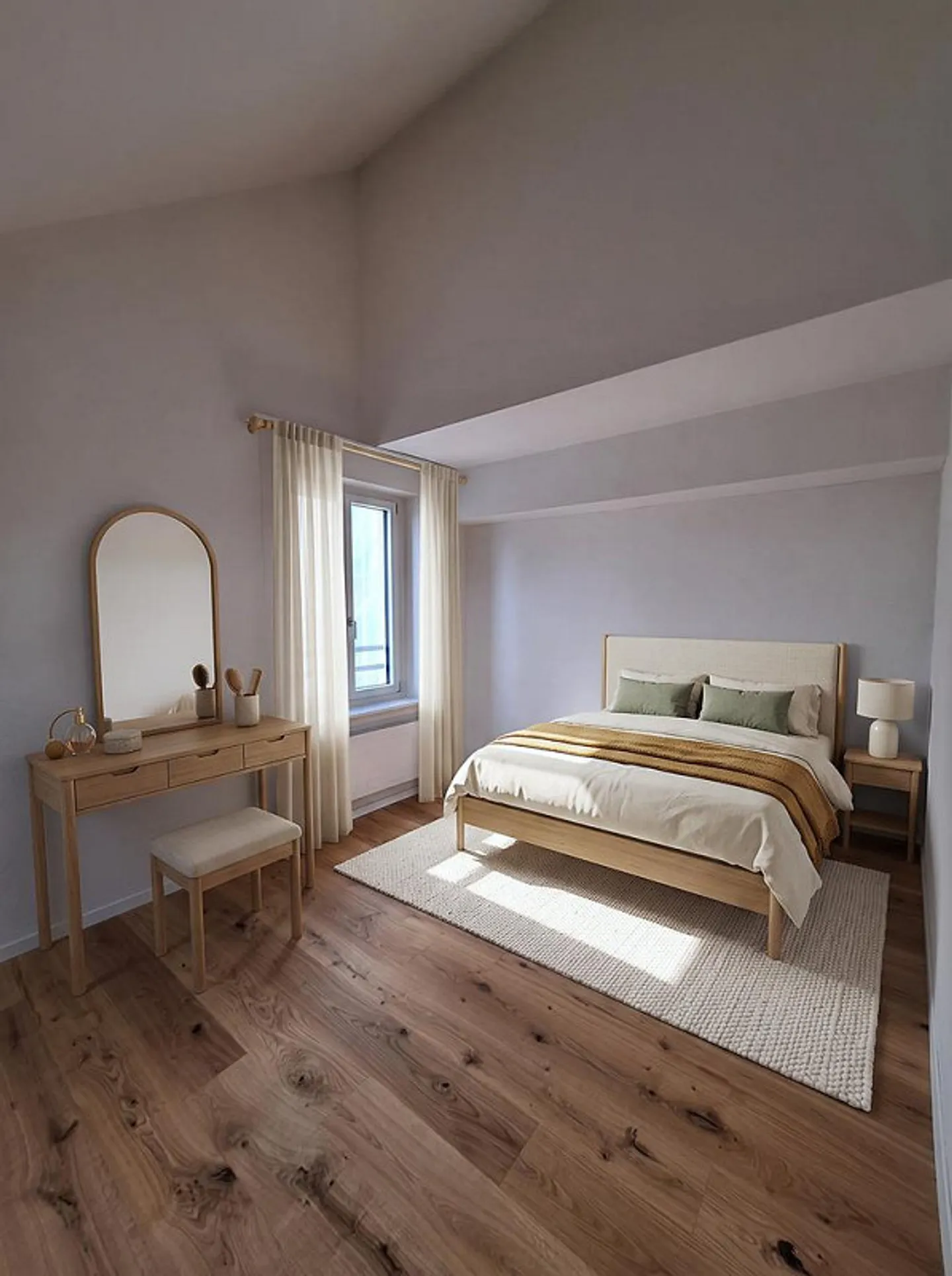 Maisonette de 3,5 pièces avec balcon ensoleillé et vue dégagée - Photo 4 sur 9