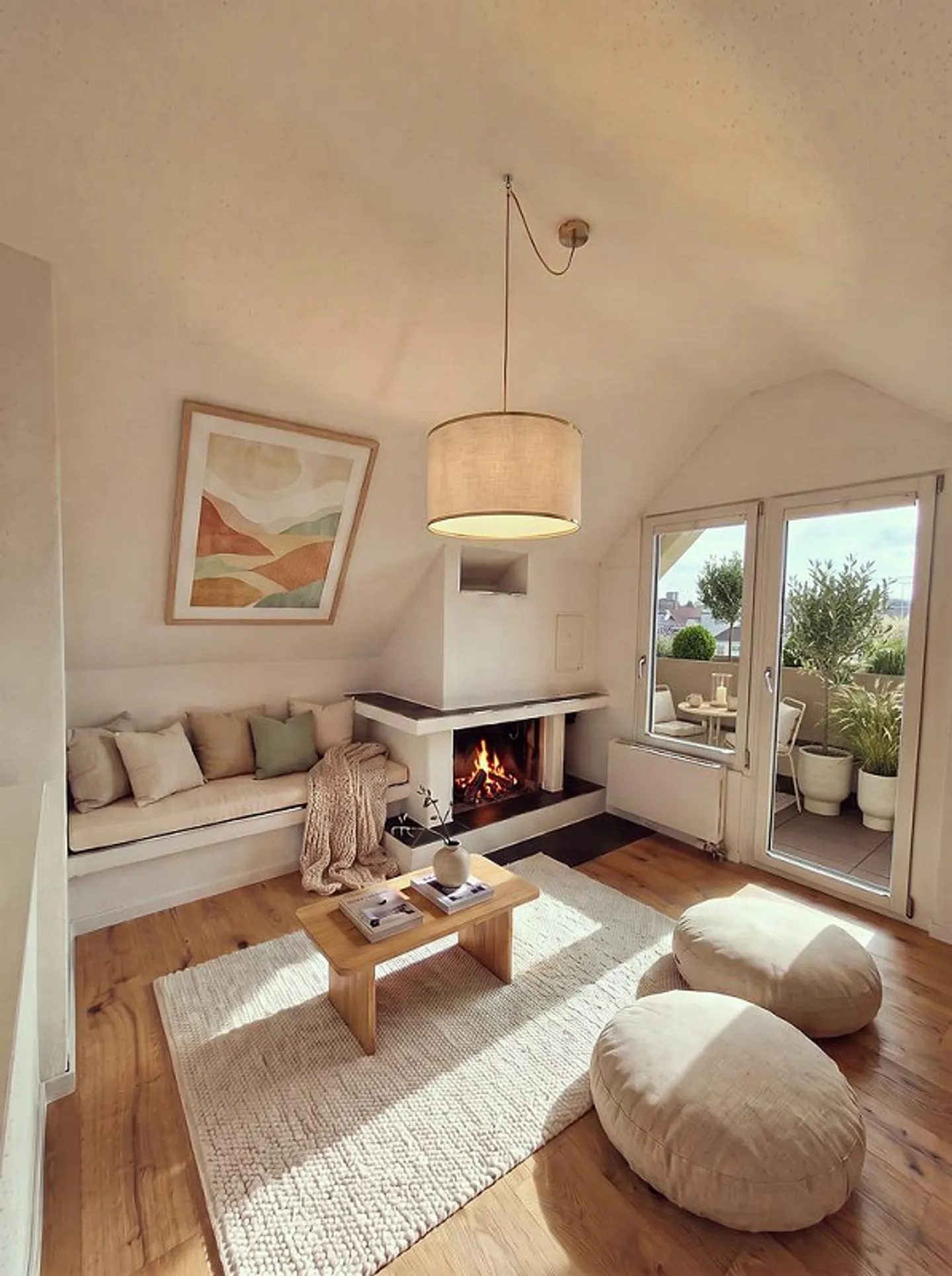 Maisonette de 3,5 pièces avec balcon ensoleillé et vue dégagée - Photo 6 sur 9