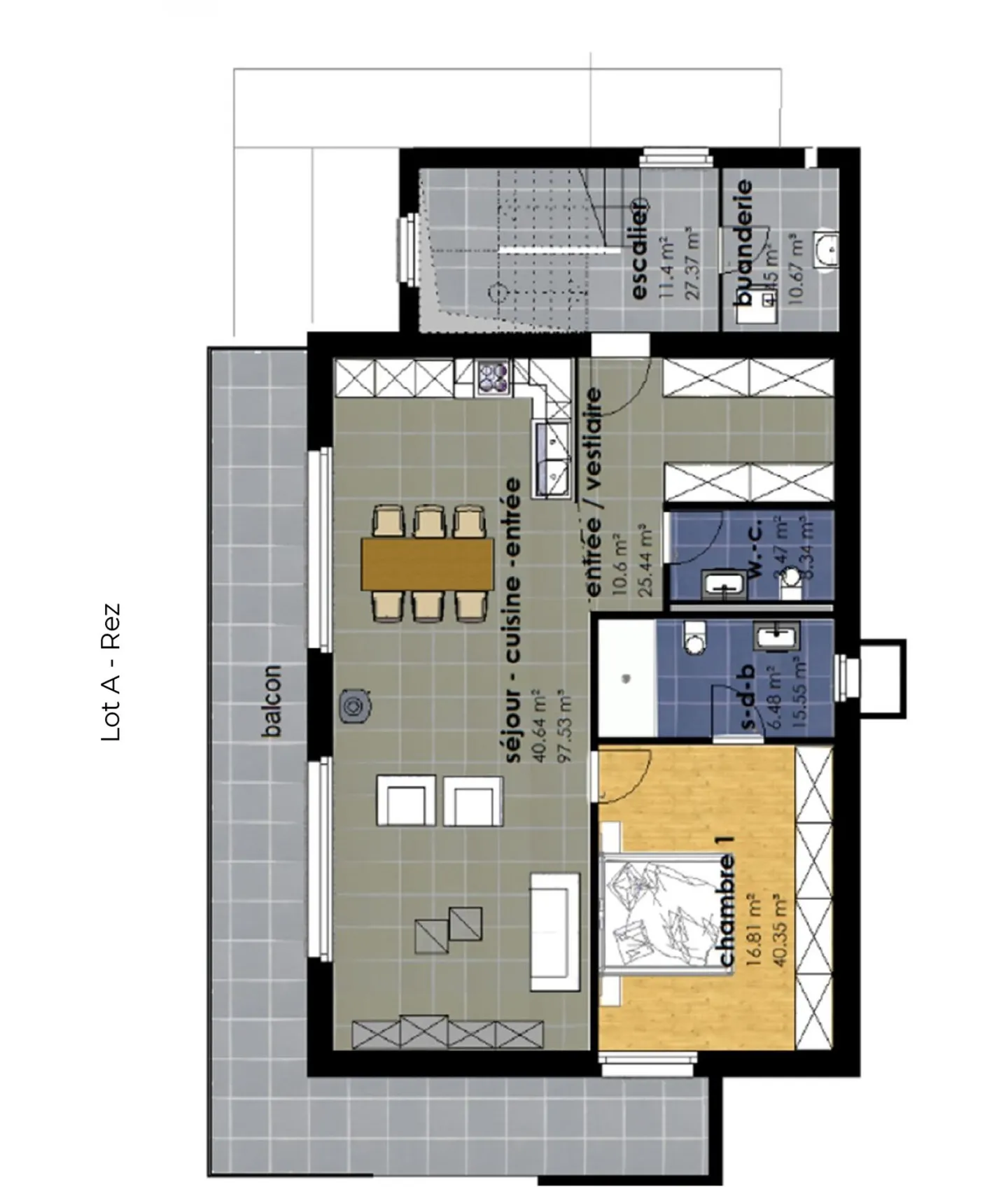 Großes Chalet mit 5,5 Zimmern, Keller und Doppelgarage, mit allen Ausstattungen nach Wunsch des Mieters. - Foto 15 von 20