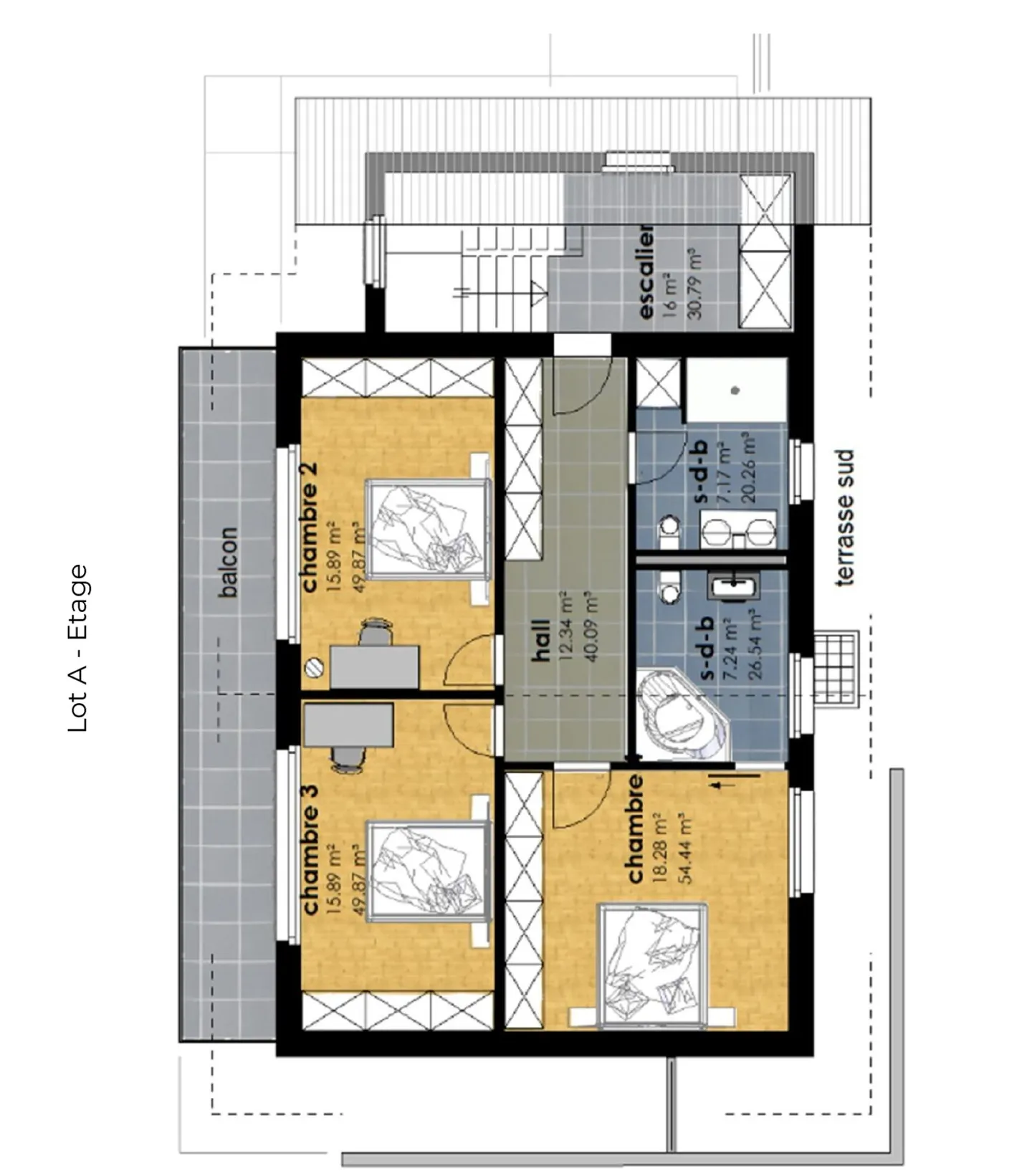 Großes Chalet mit 5,5 Zimmern, Keller und Doppelgarage, mit allen Ausstattungen nach Wunsch des Mieters. - Foto 16 von 20
