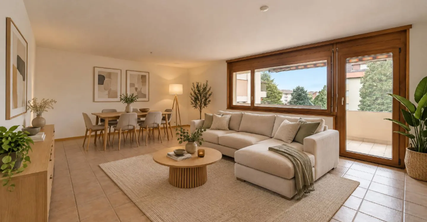 3,5-Zimmer-Wohnung mit großzügigem Balkon - Foto 2 von 8